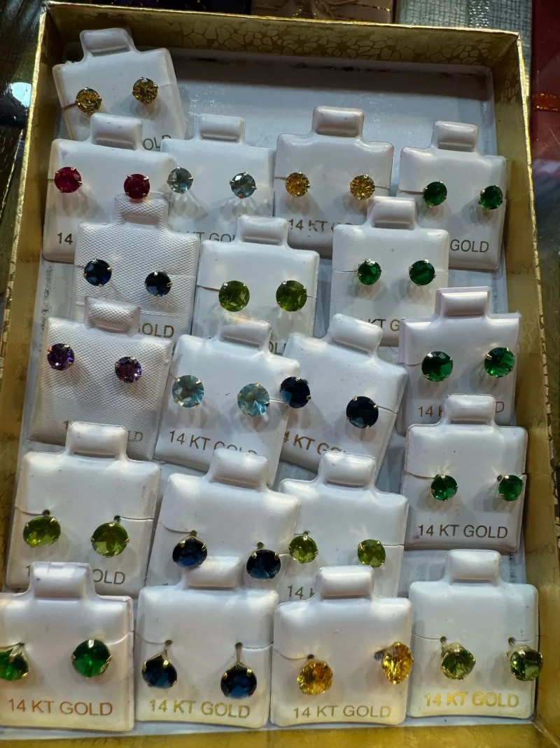 Aretes de Oro de 14k