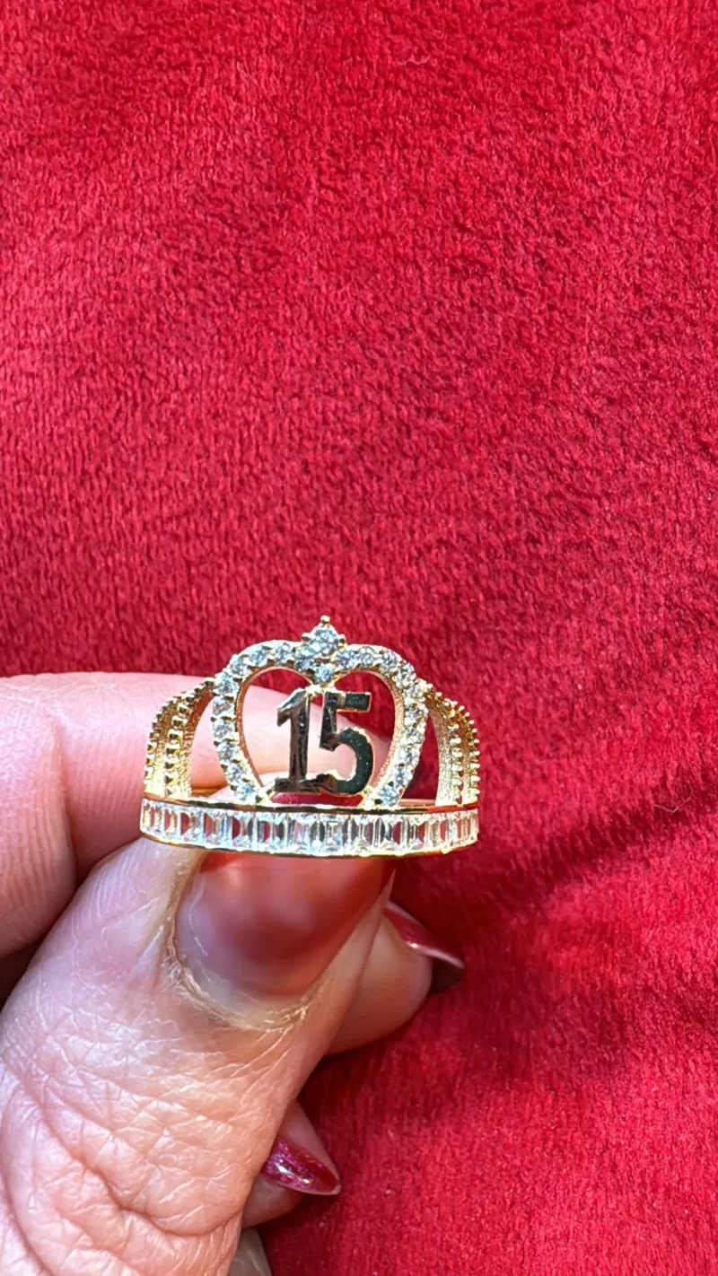 Anillo Diseño 15 años