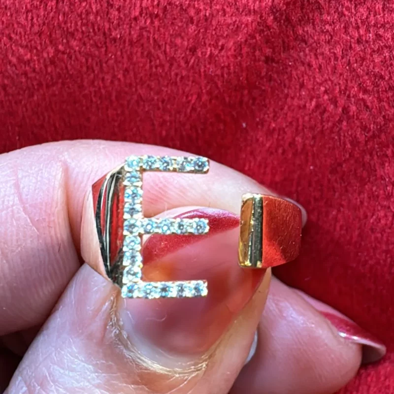 Anillo Diseño E 14K