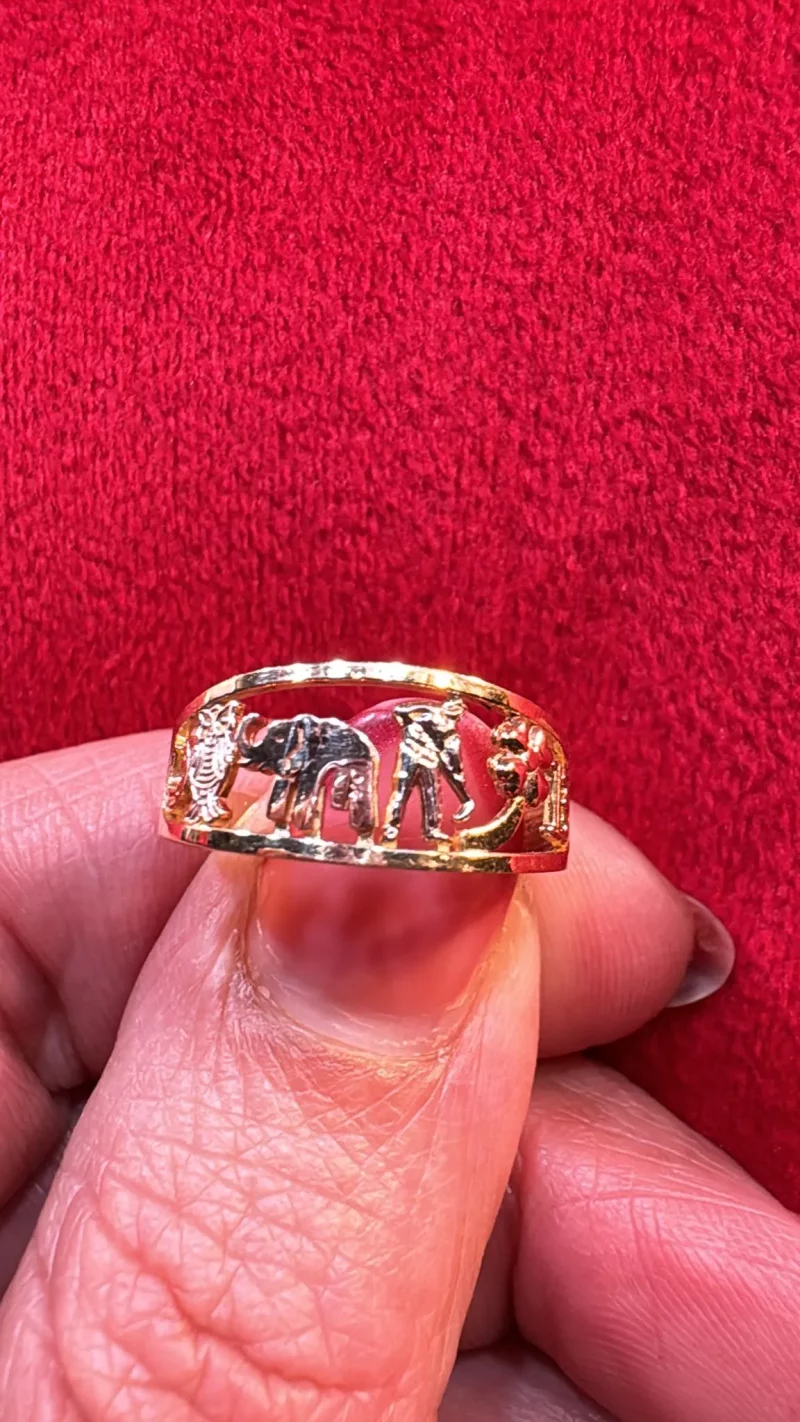 Anillo Diseño Elefante