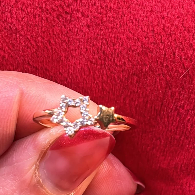 Anillo Diseño Estella 14K