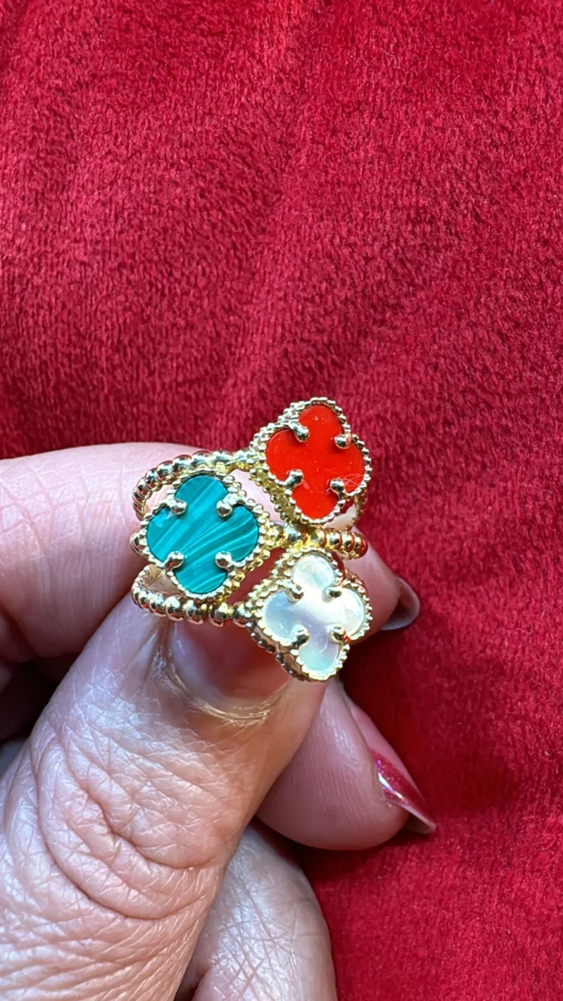 Anillo Diseño Trebol