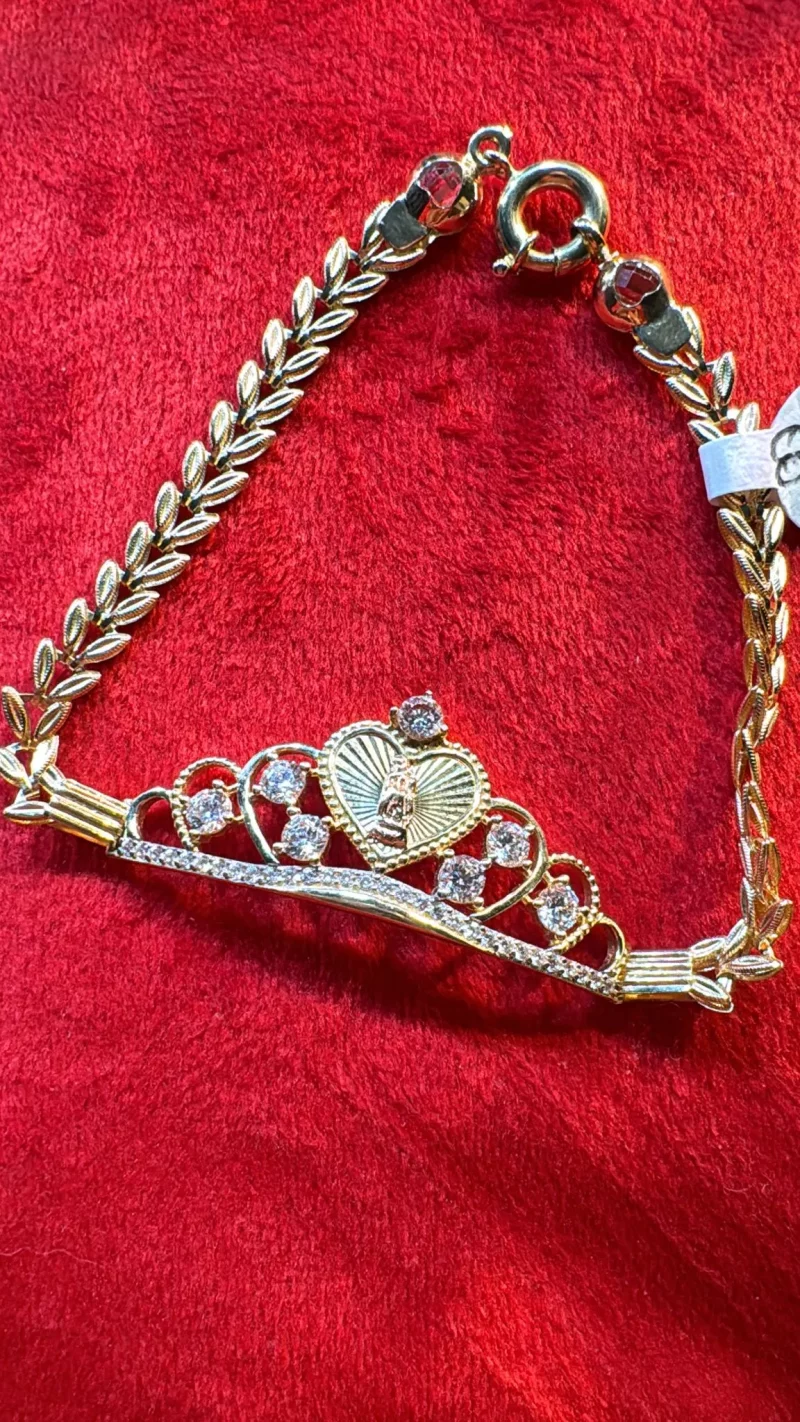 Pulsera de La Virgen 14K