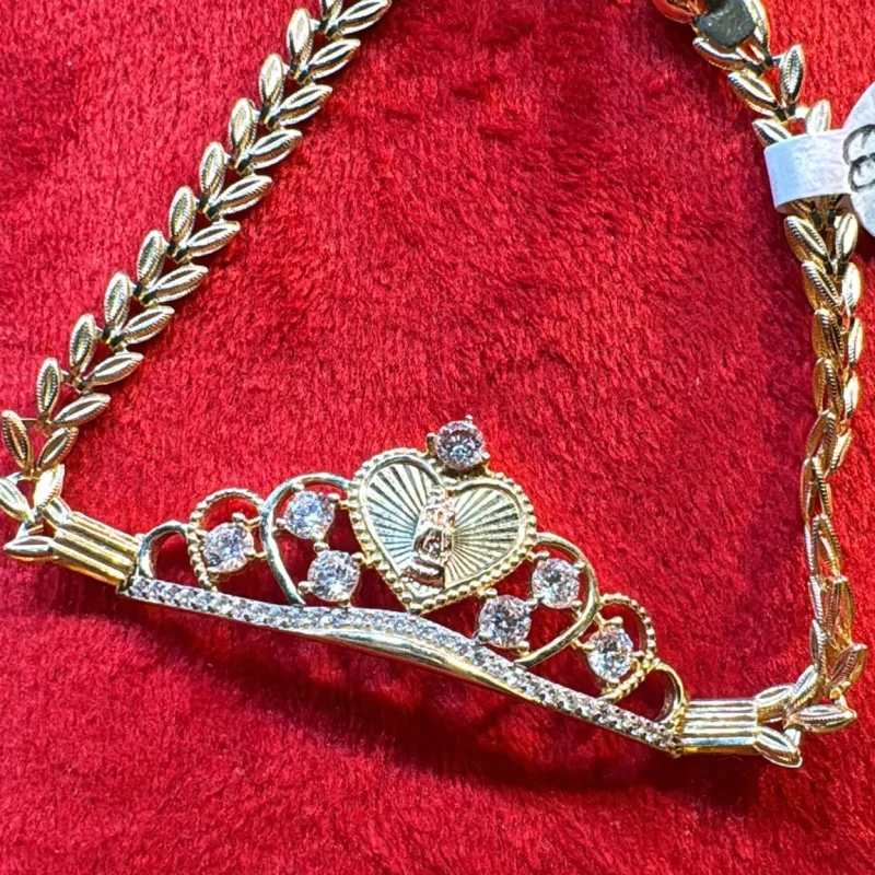 Pulsera de La Virgen 14K