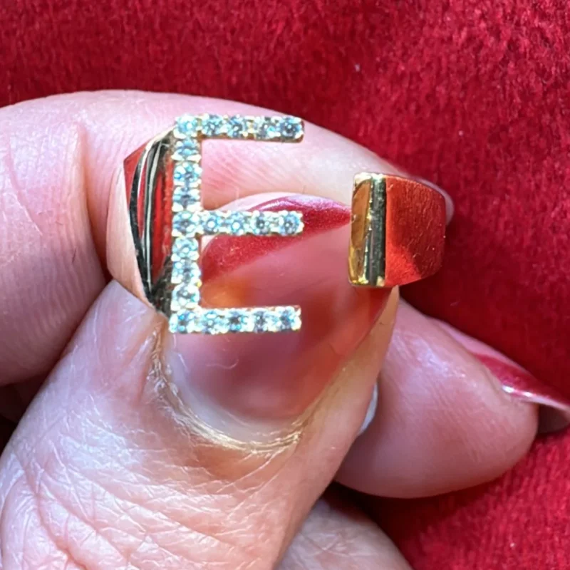 Anillo Diseño E 14K