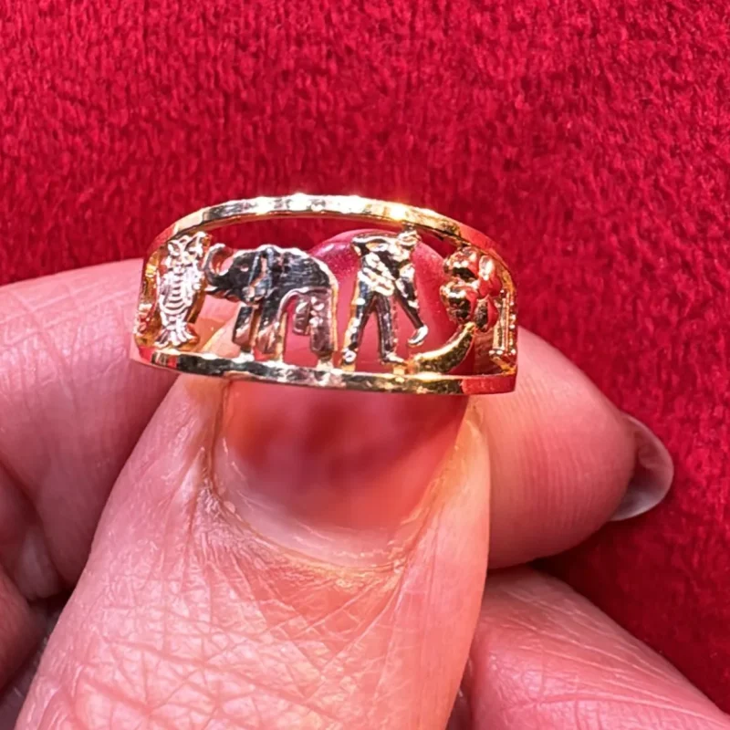 Anillo Diseño Elefante