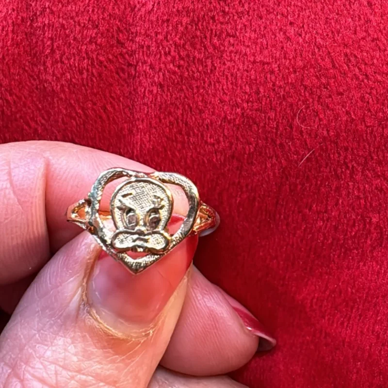 Anillo Diseño Piolin 14K