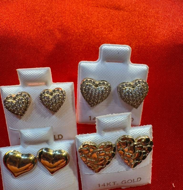 Aretes de Corazones